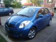 Bail pour Toyota Yaris 2007 Bleu