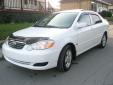 Bail pour Toyota Corolla 2008 Blanc