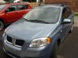 Bail pour Pontiac Wave 2008 Bleu