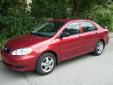 Bail pour Toyota Corolla 2008 Rouge