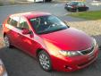 Bail pour Subaru Impreza 2008 Rouge