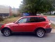 Bail pour BMW X3 2005 Rouge