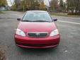 Bail pour Toyota Corolla 2008 Rouge