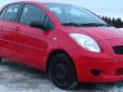 Bail pour Toyota Yaris 2007 Rouge