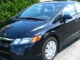 Bail pour Honda Civic 2008 Noir