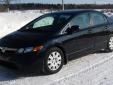 Bail pour Honda Civic 2008 Noir