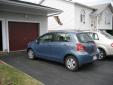 Bail pour Toyota Yaris 2007 Bleu